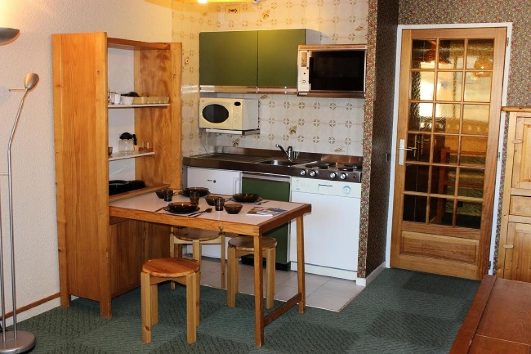 Serac - Veranda Exposee Sud Pour Ce 3 Personnes Dans Le Quartier Slalom Mae-7751 Apartment *